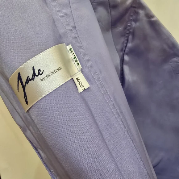 Lavender Jade by Jasmine Embellished Dress 14 Wedding Mother Of The Bride Formal - Picture 6 of 9